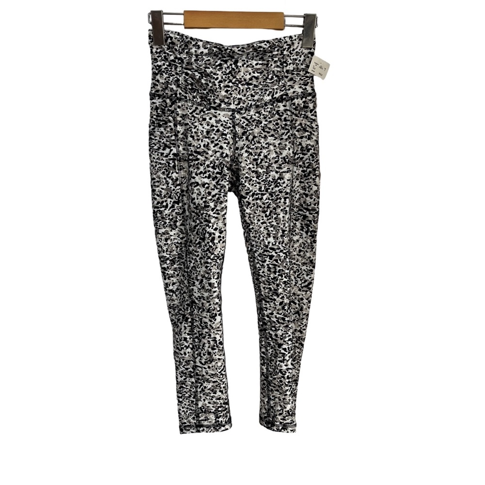 Jessica Simpson White Leopard mix leggings